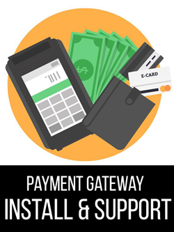 payment gateway installation and support
