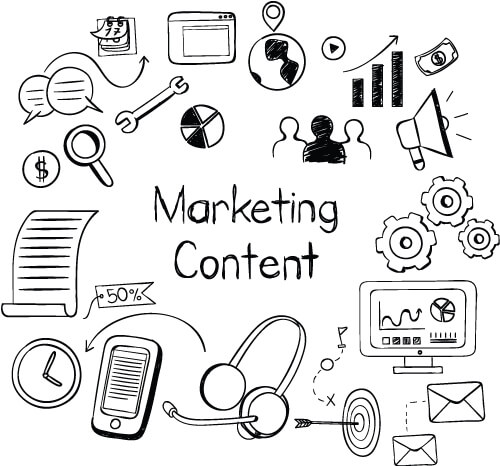 organic digital marketing via content